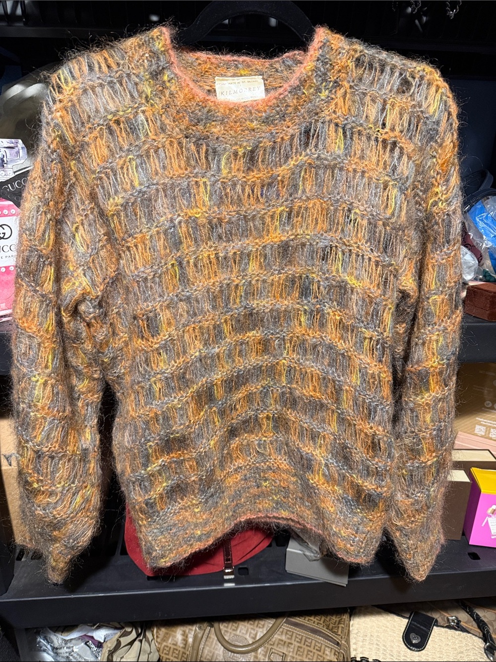 Vintage Kilmorrey mohair sweater
